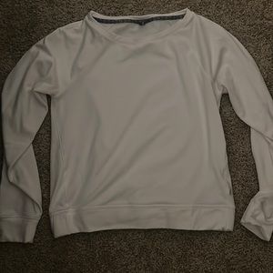 White Puma Long Sleeve Sweater